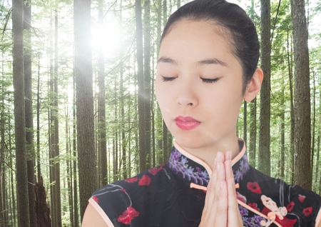 森林浴と深呼吸の相乗効果